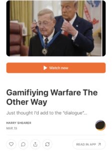 Harry Shearer Substack 031426